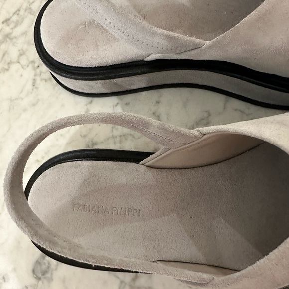 Fabiana filippi suede sandals 38 - Picture 5 of 5